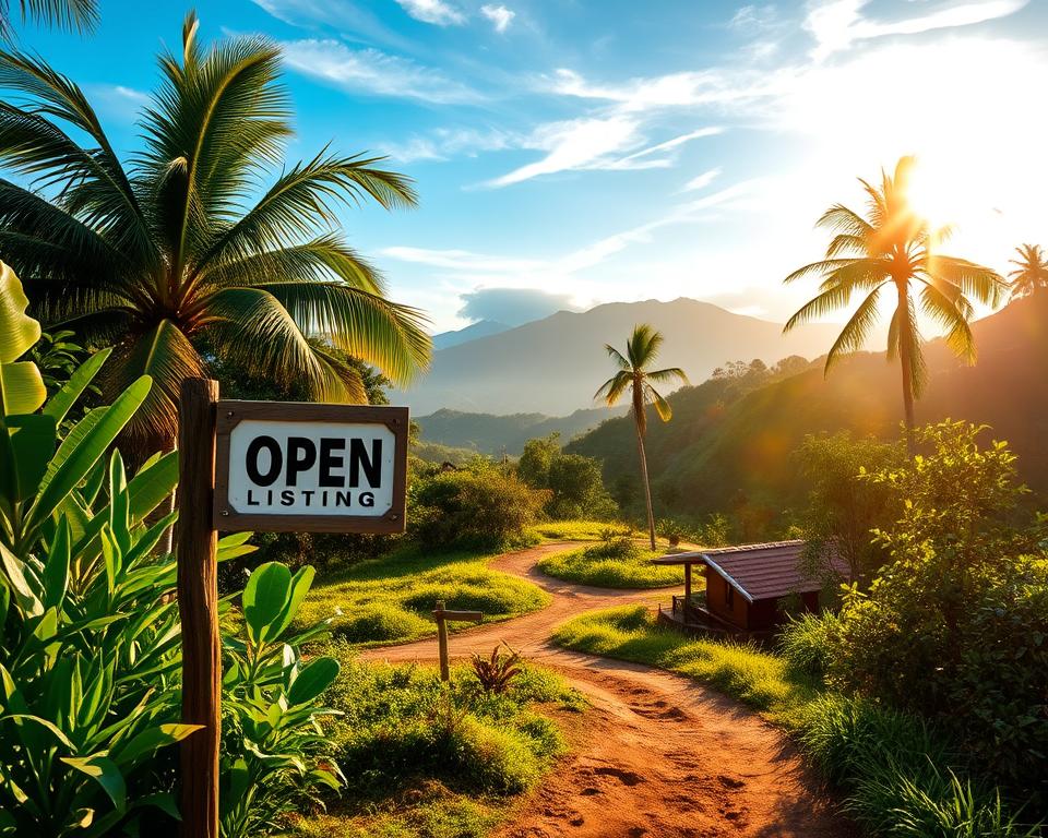 open listing in Costa Rica